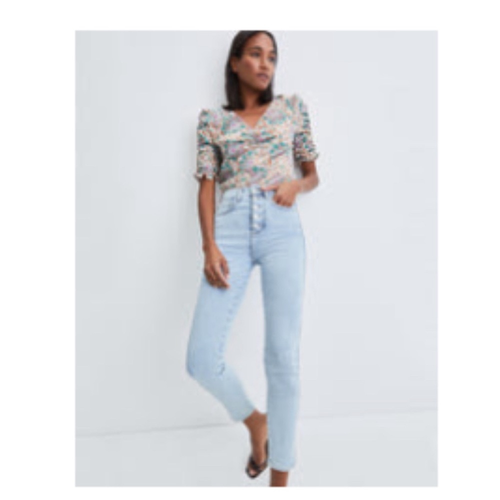 Veronica Beard Maera High Rise Skinny Jeans